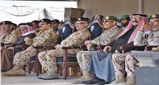 ملك البحرين يرعى التمرين التعبوي المشترك " قوة العزم "