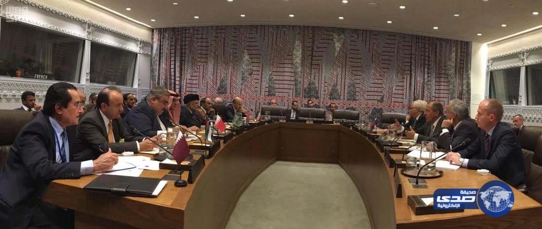 وزراء خارجية دول مجلس التعاون الخليجي يبحثون مع نظيرهم الروسي تعزيز العلاقات