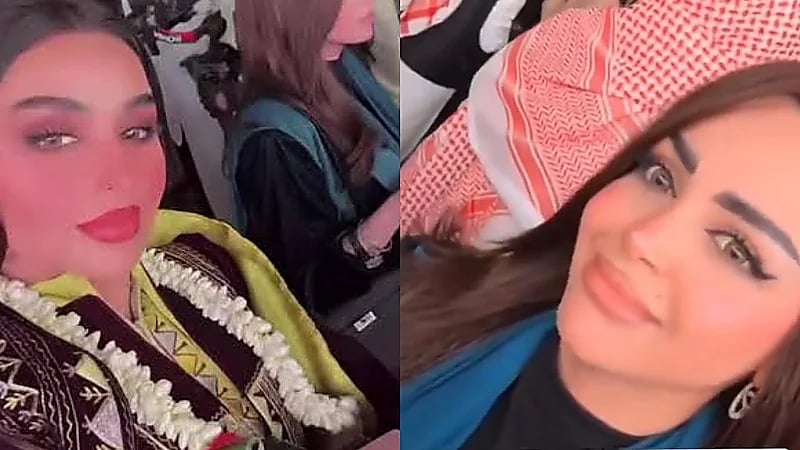 رهف القحطاني تحرج أمل الأنصاري في ⁧‫ماتش‬⁩: خلينا ندور لك على عريس .. فيديو