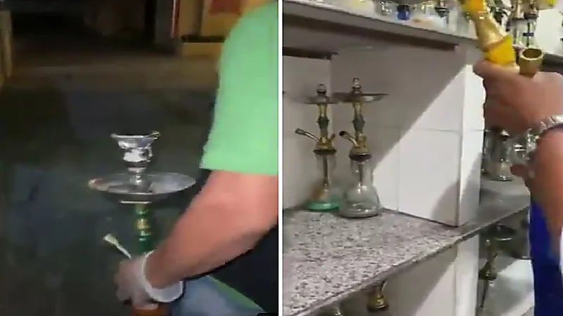 بالفيديو .. كشف مخابئ سرية لتخزين خلطات المعسل الممنوعة في الرياض