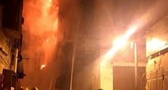 اشتعال حريق بـ6 ورش متجاورة في جدة
