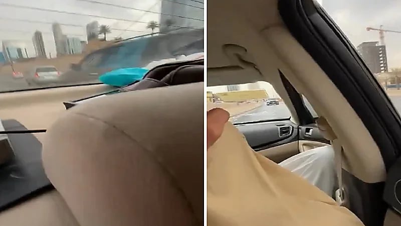 شاب يقود مركبته بتهور خطير وعكس طريق رئيسي.. فيديو