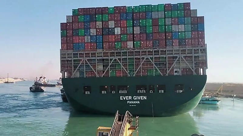 ممثل عن ملاك سفينة " إيفر غيفن " يعلن التوصل إلى حل مع هيئة قناة السويس المصرية