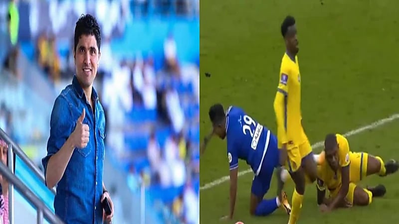 بالفيديو.. طارق التايب: سالم الدوسري استحق الطرد