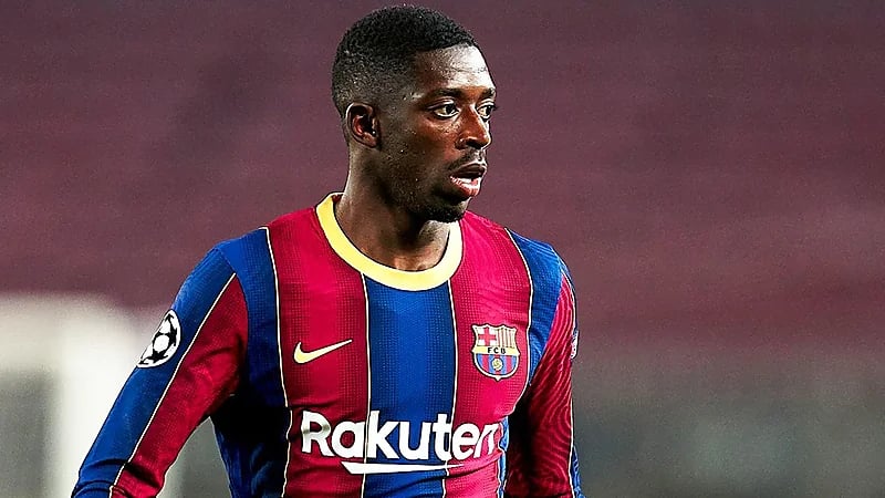 برشلونة يرغب في تجديد عقد "ديمبيلي" لفترة أطول