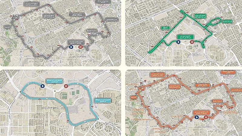 إغلاق الطرق المحيطة بـ "مارثون الرياض" غدًا