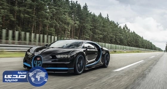 بالصور.. بوجاتي شيرون تتباهى بقوتها في فرانكفورت