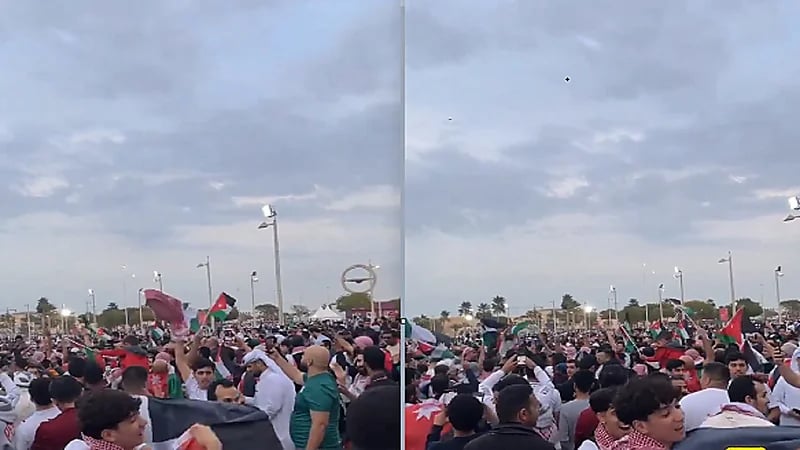 جماهير الأردن بعد التأهل لربع النهائي: عراقي وينه ؟ كسرنا عينه .. فيديو