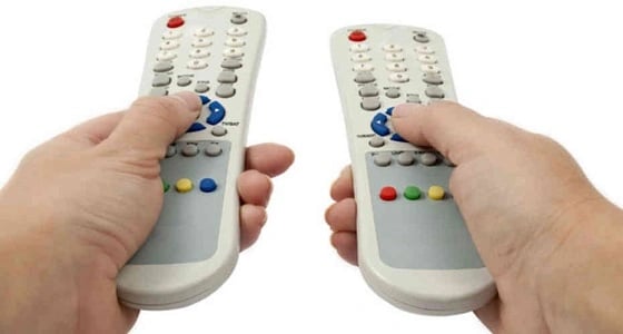 لكي يعمل " الريموت " مرة أخرى من جديد عليك بضربه