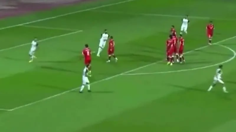 هدف عالمي لعمر السومة ضد أفغانستان .. فيديو