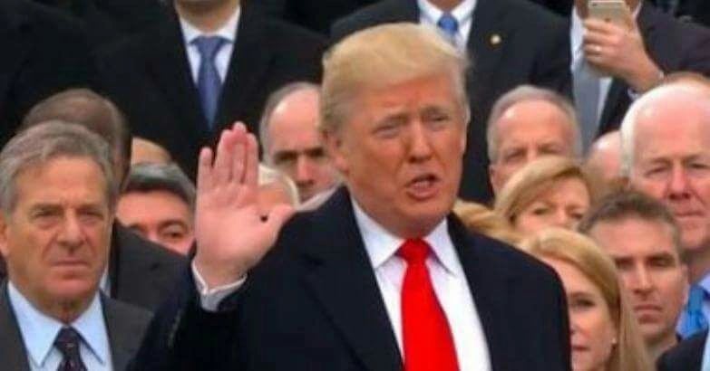 ترامب يهاجم وسائل الإعلام بسبب صور مراسم تنصيبه