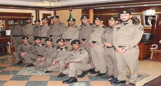 ترقية عدد من الضباط في شرطة تبوك