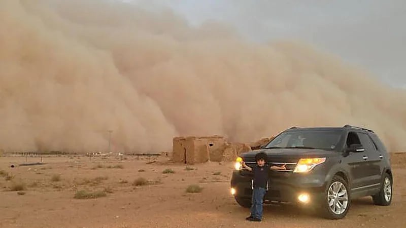 المسند: الربيع يشهد 55% من إجمالي العواصف الغبارية