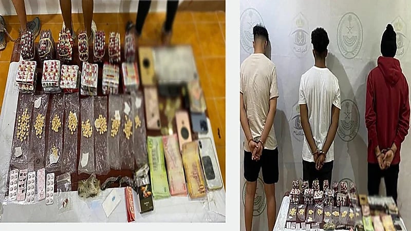 القبض على 3 أشخاص بحوزتهم أقراص خاضعة لتنظيم التداول الطبي بمكة