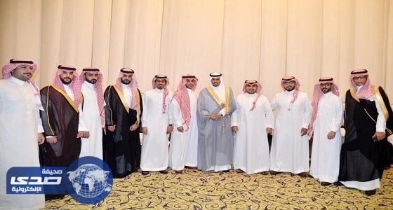 بالصور.. المهندس فهد العرابي يحتفل بزواجة