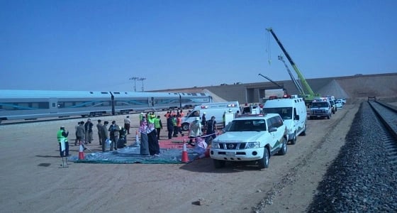 بالصور..صحة القصيم تشارك في التجربة الفرضية بمحطة القطار سار