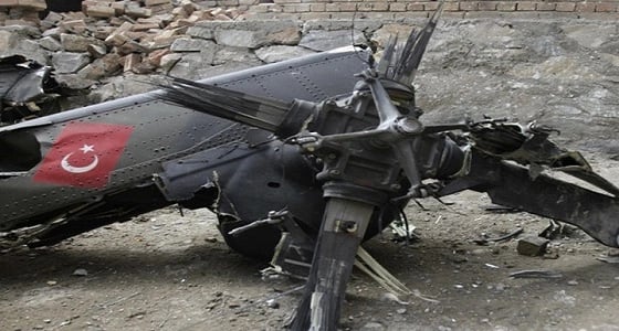 أنباء عن إسقاط طائرة تركية فوق بلدة بعفرين