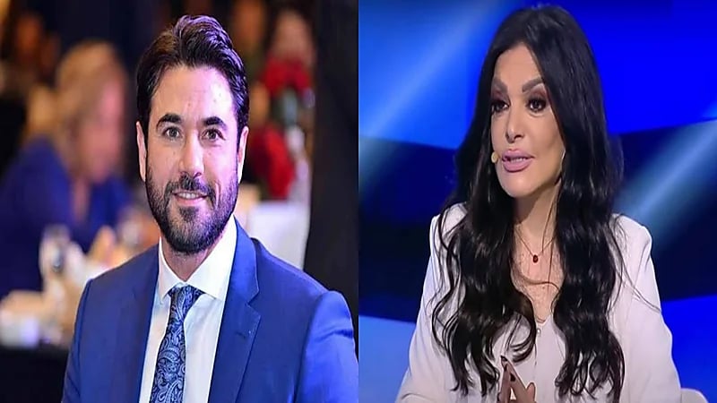 نضال الأحمدية: هروب أحمد عز من فنانة لبنانية ليلة خطوبتهما