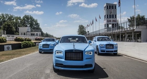 رولزرويس تقدم باقة من الموديلات الخاصة في بيبل بيتش