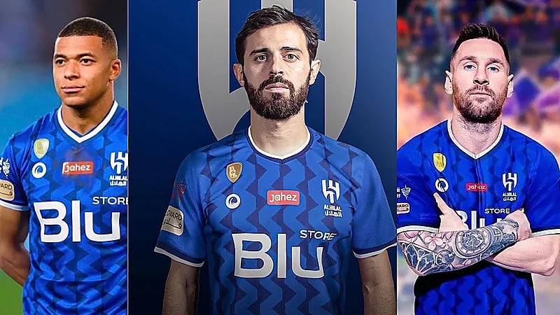 الهدلق يطالب بضم ميسي ومبابي وسيلفا إلى صفوف الهلال