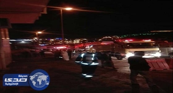 إنقاذ 36 شخصا من حريق هائل في الباحة