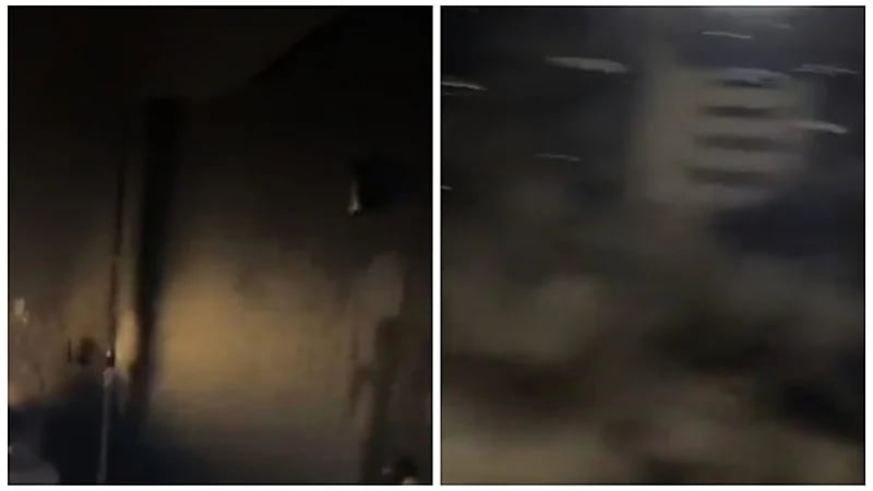 شاهد.. سيدة تستيقظ على حريق بالمنزل بسبب شاحن