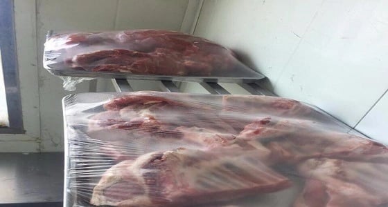 بالصور.. ضبط 26 كيلو من اللحوم الفاسدة في " قباء "