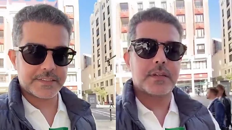 صالح العنزي يواجه أزمة انقطاع الكهرباء في إسبانيا.. فيديو