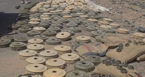 الجيش اليمني يزيل 5800 لغم زرعها الحوثيين في حجة
