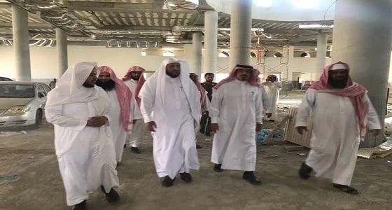 الناصر يتفقد إدارة المساجد والمكتب التعاوني وجمعية تحفيظ القرآن الكريم بالحريق