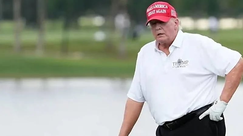 أول ظهور علني لـ ترامب بعد شائعة وفاته .. فيديو وصور