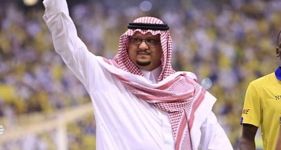 لاعب النصر لـ الأمير فيصل بن تركي: " شكرا على ما قدمت لنا "