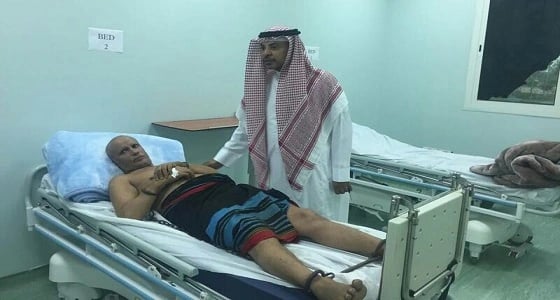 " عمل جازان " يفك قيود الشخص المكبل بالسلاسل في صهاليل ويسلمه للصحة النفسية
