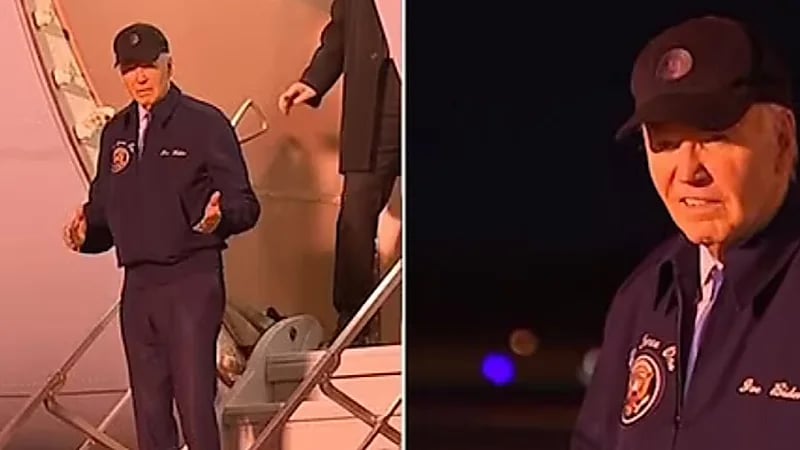 أول ظهور لـ بايدن بعد إصابته بـ كوفيد 19.. فيديو