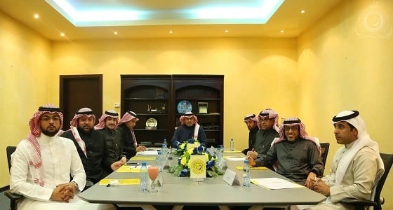 بالصور.. النصر يعقد أول اجتماع له بعد تشكيل المجلس