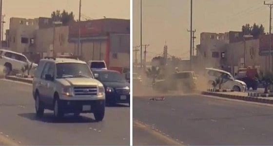 بالفيديو.. تصادم جماعي بعد مرور موكب أمير الرياض بوادي الدواسر