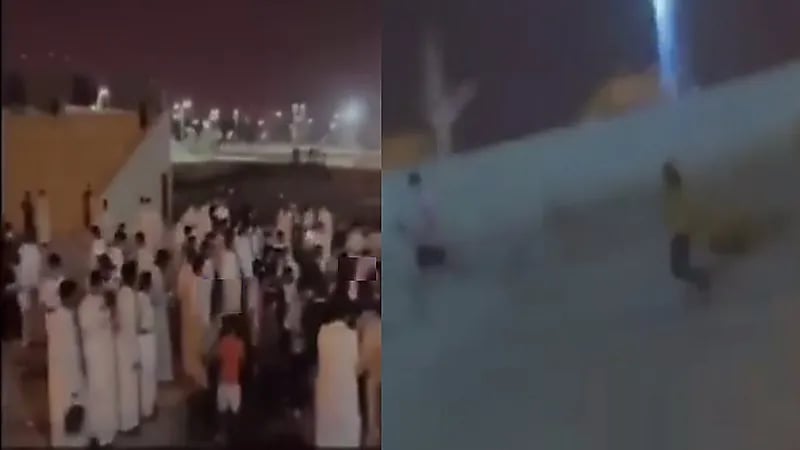 فيديو.. شبان يتجمهرون حول فتاة في سكيت بارك بالرياض