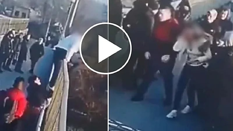 شباب ينقذون فتاة من محاولة انتحار بسب تيك توك