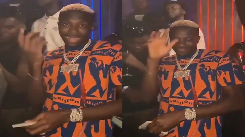 انتقادات نيجيرية واسعة لـ أوسيمين بعد ظهوره في نادٍ ليلي وهو يرمي الأموال.. فيديو