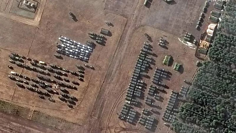 بالصور.. انتشار قوات روسية جديدة قرب حدود أوكرانيا