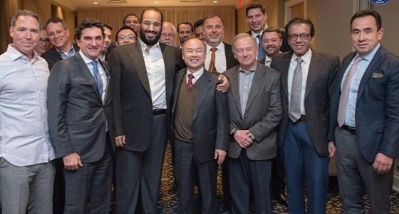 ولي العهد يلتقي رؤساء كبرى الشركات الأمريكية