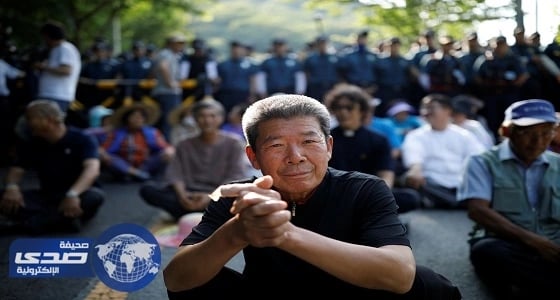 بالصور.. مظاهرات ضد صواريخ «ثاد» بكوريا الجنوبية