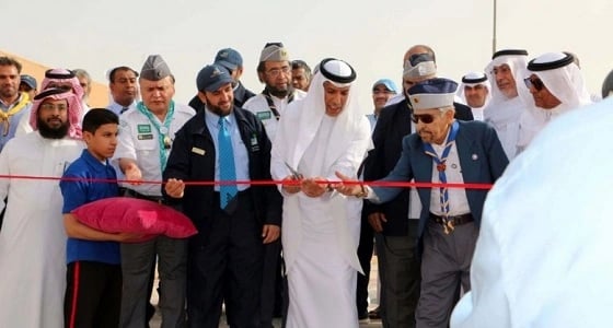 بالصور.. افتتاح المعسكر الكشفي الدائم بصناعي الأحساء