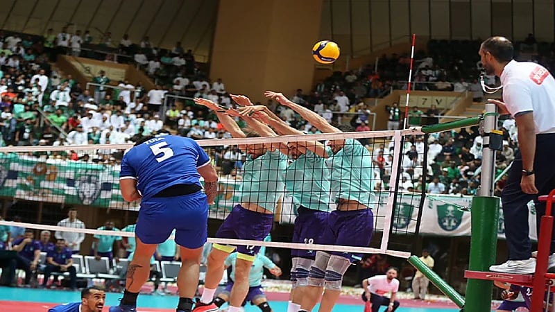 طائرة الأهلي تحسم كأس جاهز على حساب الهلال