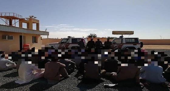 ضبط مخالفين لأنظمة الإقامة والعمل بمشاريع ميقوع وبسيطا