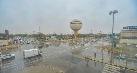 أمطار على منطقة القصيم