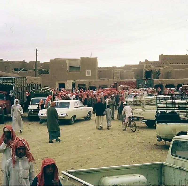 سوق حليوة في شقراء بالتسعينات الهجرية