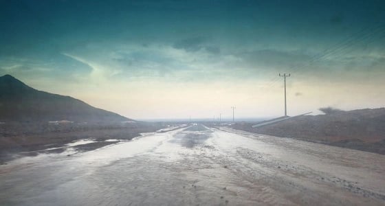 أمن الطرق يوجه تنبيه لمستخدمي طريق الساحل القديم