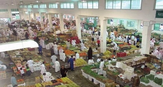 إزالة 60 بسطة بحراج " الخضراوات " في الطائف