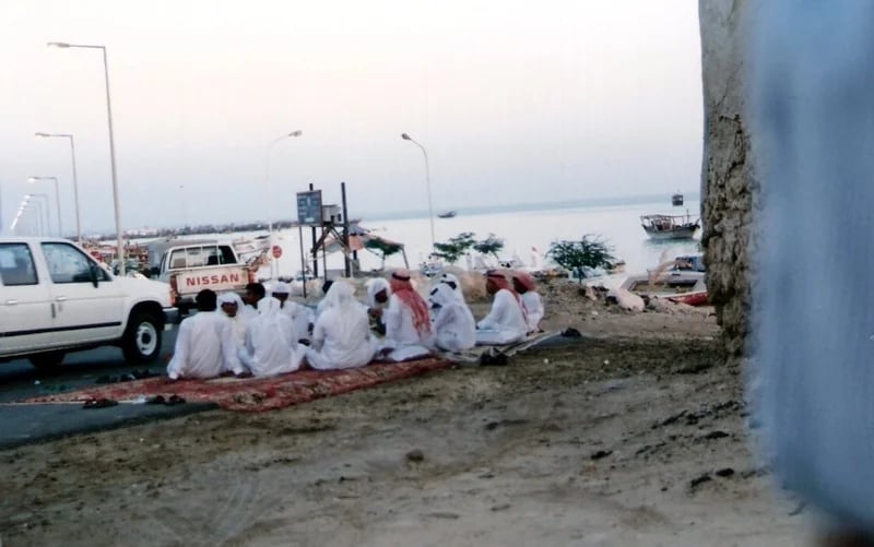 صورة قديمة من مدينة القطيف قبل 32 عام